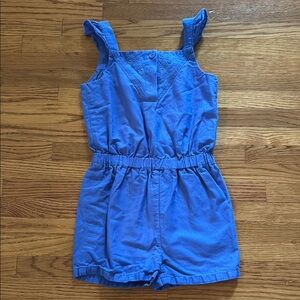 Janie and Jack blue romper